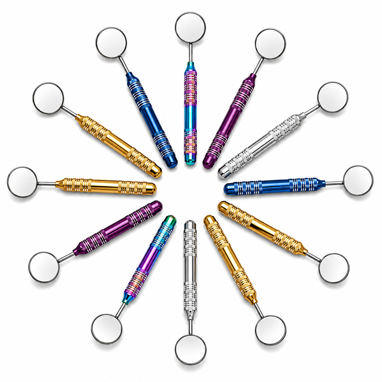 Professional Dental Mirror – Replaceable Mirror System