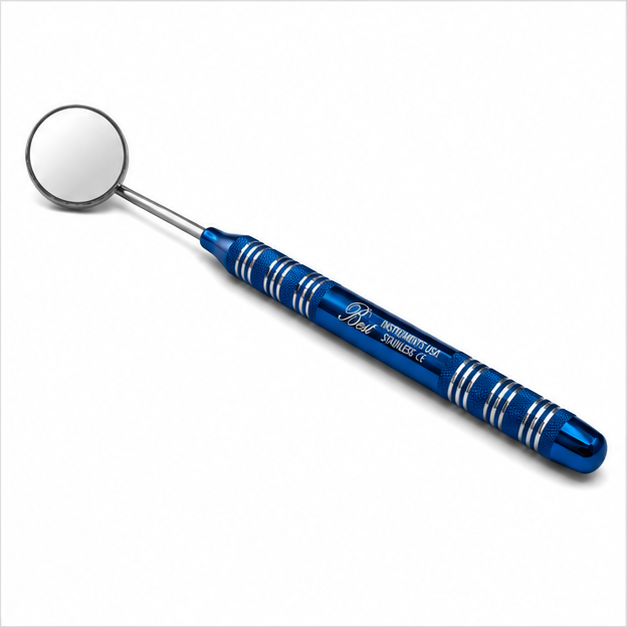 Professional Dental Mirror – Replaceable Mirror System